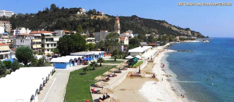 Alba Hotel Città di Zante Esterno foto