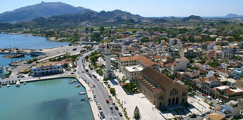 Alba Hotel Città di Zante Esterno foto