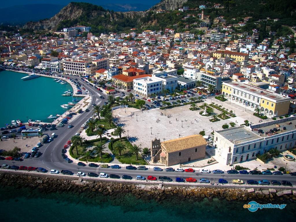 Alba Hotel Città di Zante Esterno foto
